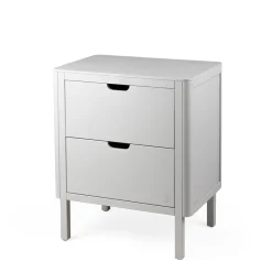 Sebra puslebord i træ, 2-i-1 design m. skuffer - Stone