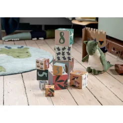 Sebra Stacking Blocks, Set of 10 - Pixie/Dragon