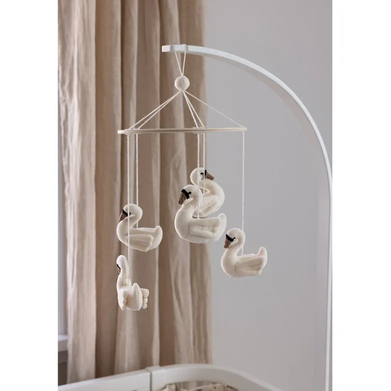 Sebra Swan Felt Mobile