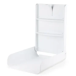 Sebra Væghængt puslebord i træ, Classic white