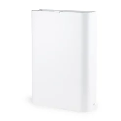Sebra Væghængt puslebord i træ, Classic white