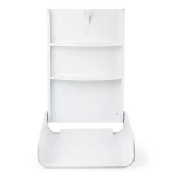 Sebra Væghængt puslebord i træ, Classic white