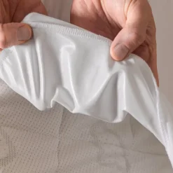 Sebra Waterproof Fitted Sheet for Crib 40 x 85 cm - White