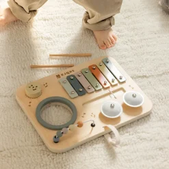 Sebra Wooden Activity Panel with Musical Features