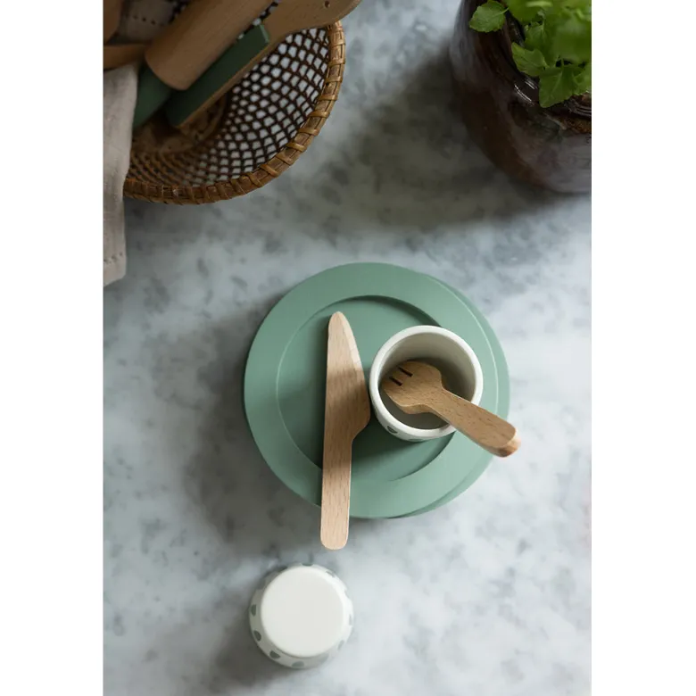 Sebra Wooden Play Dining Set for 4