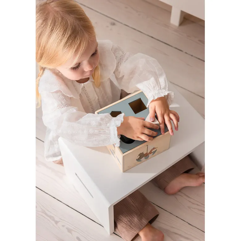 Sebra Wooden Shape Sorter Box