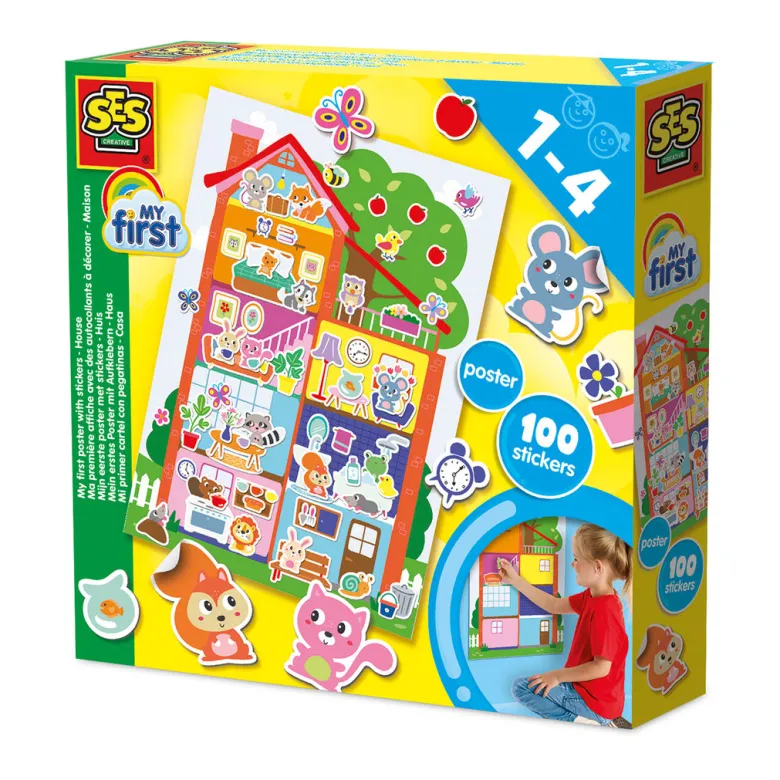SES Creative – My First Sticker Poster – Home