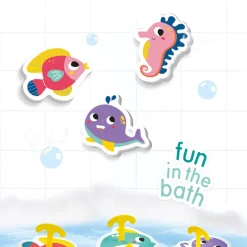 SES Creative Bath Toy, Fishing Game - Foam Fish