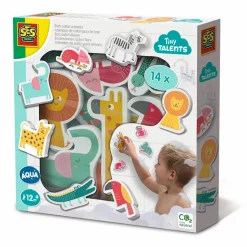 SES Creative, Bath Toys - Foam Animals for the Wall
