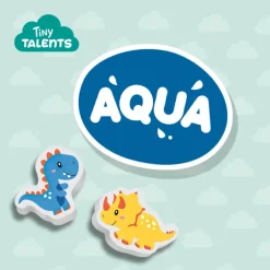 SES Creative Bath Toys, Foam Bath Figures - Dinosaurs