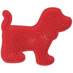 SES Creative Bead Plate, Dog - Red