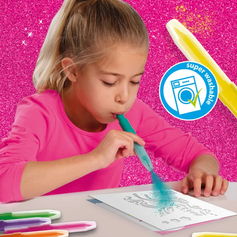 SES Creative Blowing Markers, Unicorn