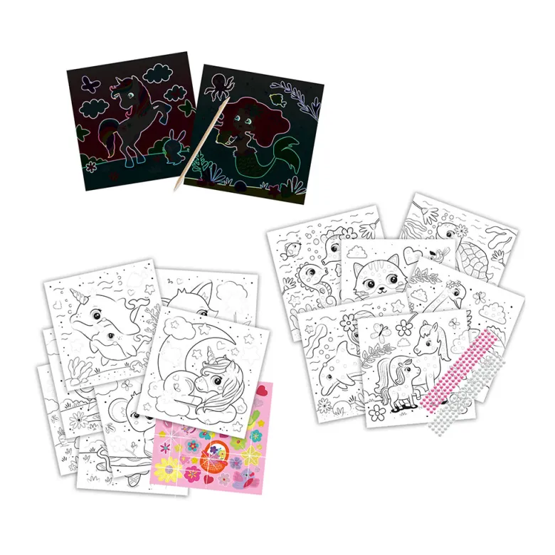 SES Creative Coloring Book with Unicorn Activities