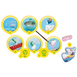 SES Creative Creative Kit, Cast and Paint – Unicorns in Plaster