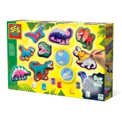 SES Creative Creative Kit, Mold and Paint - Dinosaurs
