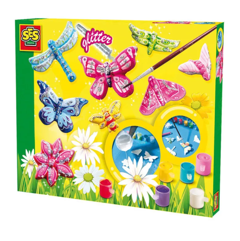 SES Creative Creative Kit - Cast Glitter Butterflies