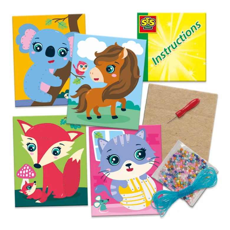 SES Creative Embroidery Cards – Embroider with Glass Beads