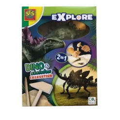 SES Creative, Explore, Dig Out - Stegosaurus and Skeleton