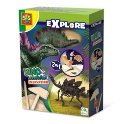 SES Creative, Explore, Dig Out - Stegosaurus and Skeleton