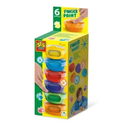 SES Creative Finger Paint, 6 x 45ml