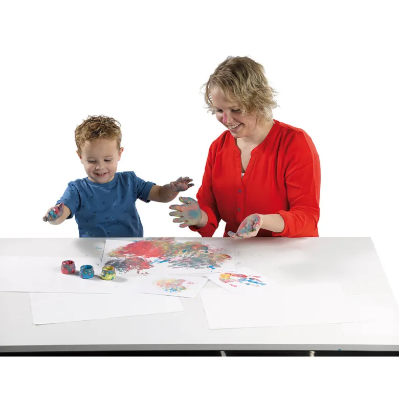 SES Creative, Finger Painting Set – 4 x 145 ml
