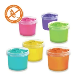 SES Creative Finger Painting Mega Set - 6 x 110ml