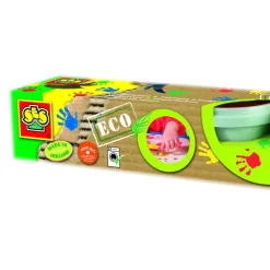 SES Creative Finger Paint, Eco - Set of 4 Vibrant Colors