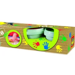 SES Creative Finger Paint, Eco - Set of 4 Vibrant Colors