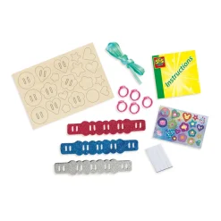 SES Creative Glitter Bracelets and Rings