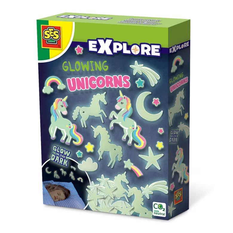 SES Creative, Glow-in-the-Dark Unicorns and Shooting Stars