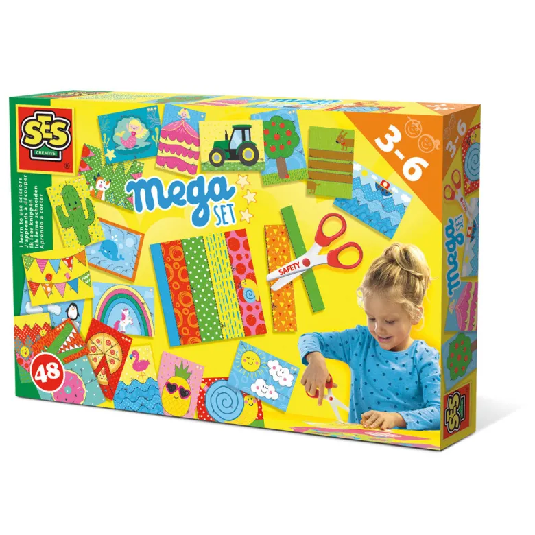SES Creative I Learn to Use Scissors, Mega Set