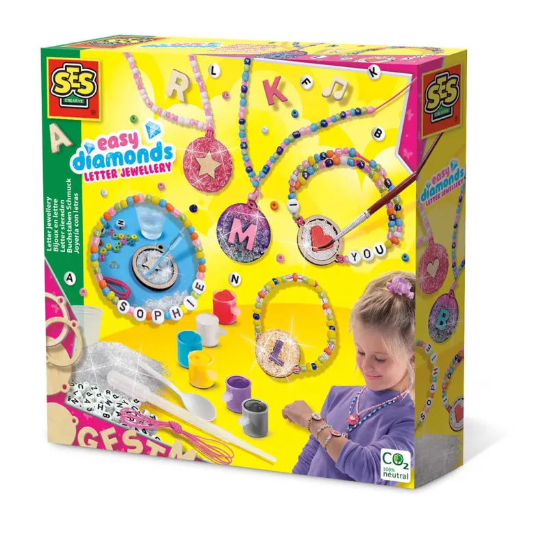 SES Creative Jewelry, Letters, and Diamond Glitter