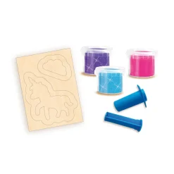 SES Creative Modeling Clay, Unicorn with Glitter