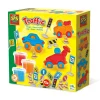 SES Creative Modeling Clay Set – Cars and Road Signs