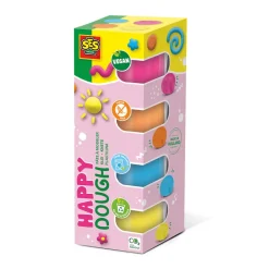 SES Creative Modeling Clay, Silky Soft Happy - From 1 Year Old