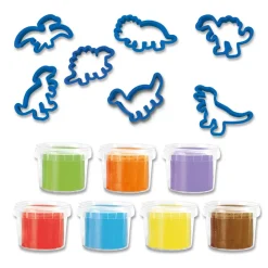 SES Creative, Modeling Clay - Dino Mega Set with Cutters