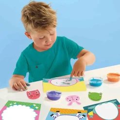 SES Creative My First Creative Set, Finger Paints, Animals - Ages 1-4