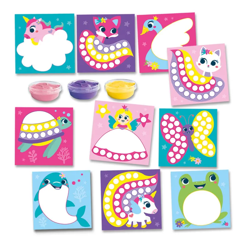 SES Creative My First Finger Paint, Fantasy Figures