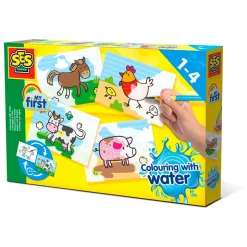 SES Creative My First Watercolour Painting Set – Farm Animals