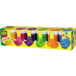 SES Creative Poster Paints, Multicolor Set of 6 x 45 ml