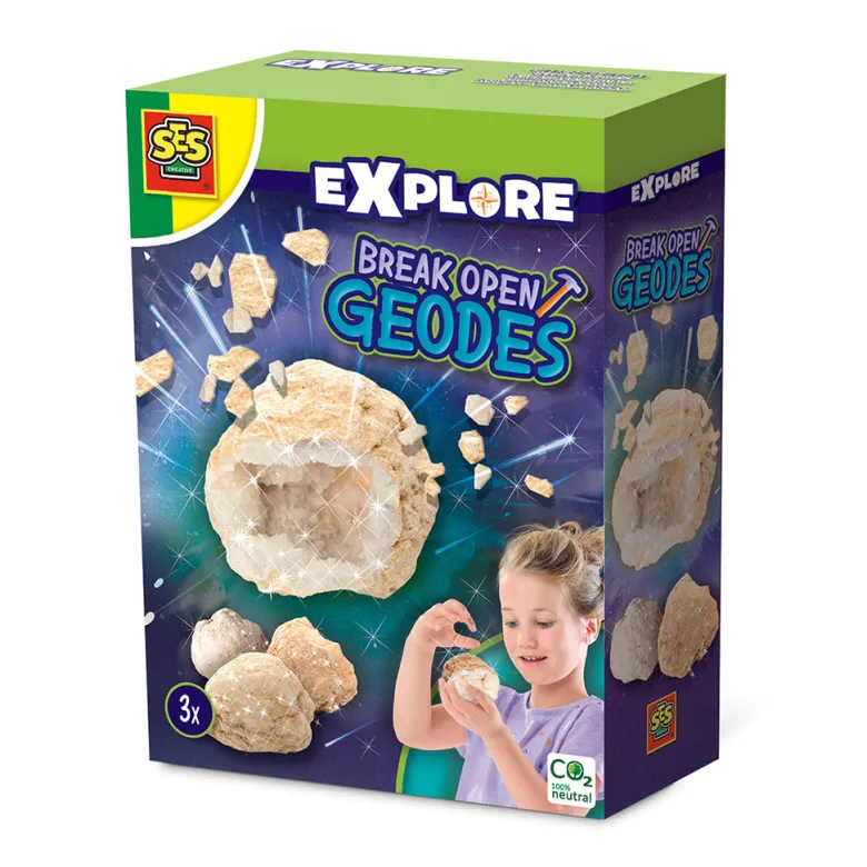 SES Creative Real Geodes, Crystal Caves