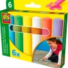 SES Creative Road Chalk, Set of 6 Colors