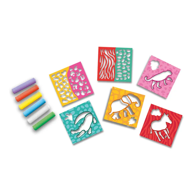 SES Creative Sidewalk Chalk, Safari