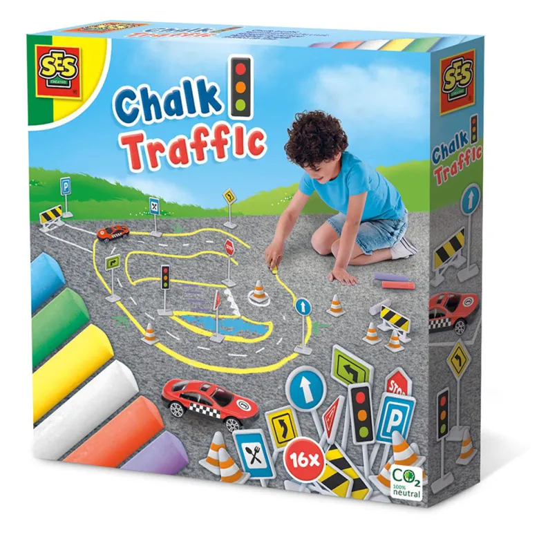 SES Creative Traffic Chalk