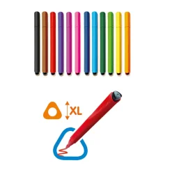 SES Creative Triangular Grip Markers