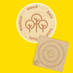 SES Creative Wooden Spiral Drawing Set