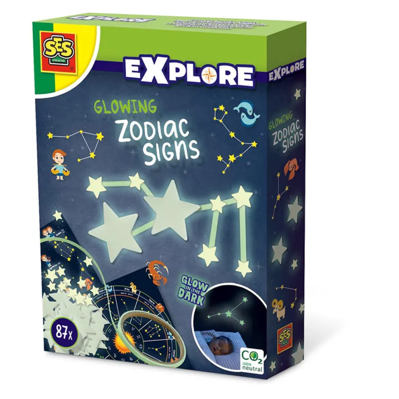 SES Explore, Glow-in-the-Dark Zodiac Signs