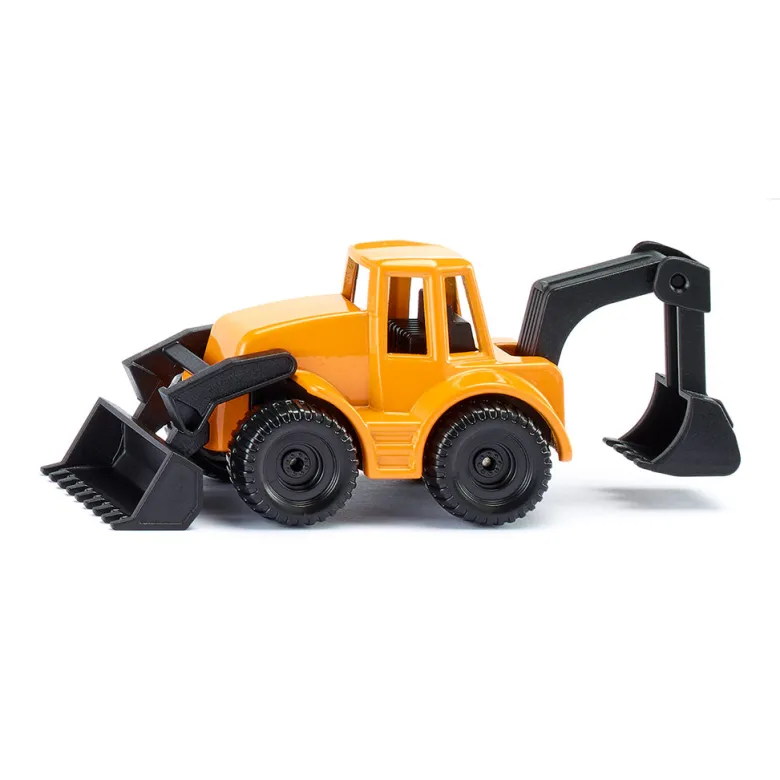 Siku Backhoe Loader, 8.6 x 3.3 cm