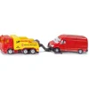Siku Emergency Recovery Truck with Van, 17.8 x 4.3 cm