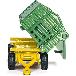 Siku John Deere Front Loader with Trailer, 1:87 Scale
